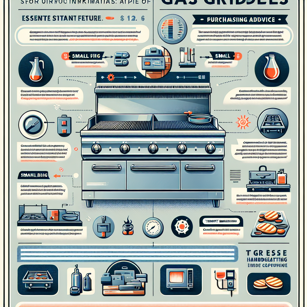 Discover the Power of the Empire 4 Burner Gas Griddle: Your Culinary Sidekick for Commercial Kitchens 🔥