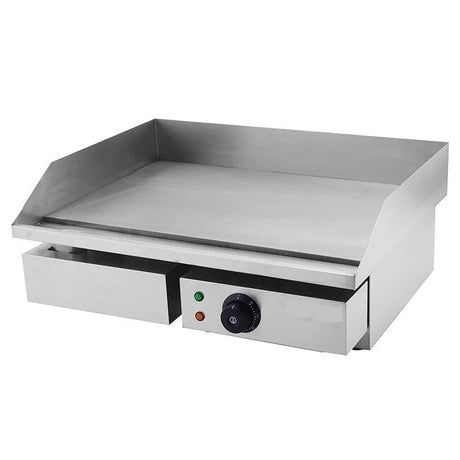 Hamoki 1 Burner Electric Countertop Griddle 550mm Wide - 101020 Electric Griddles Hamoki