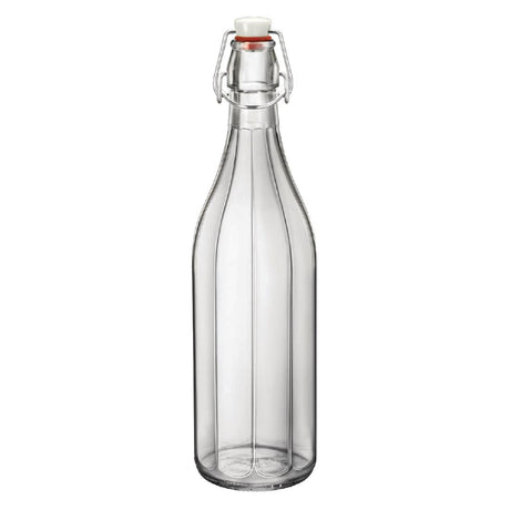 Bormioli Rocco Emilia Oxford Swing Top Bottle 1Ltr - VV2323 Jugs, Pitchers, Decanters & Carafes Steelite   