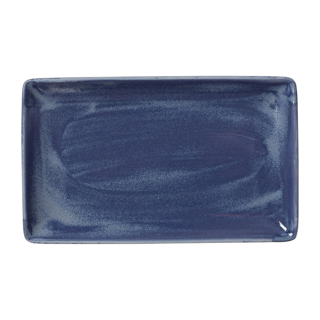 Steelite Revolution Bluestone Rectangle Plate 270mm (Pack of 6) - VV2112 Steelite Performance Steelite   