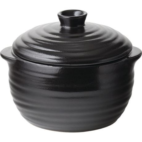 Utopia Tribeca Casserole Dish Ebony 0.65Ltr (Pack of 6) - GM050 Utopia Crockery Utopia   