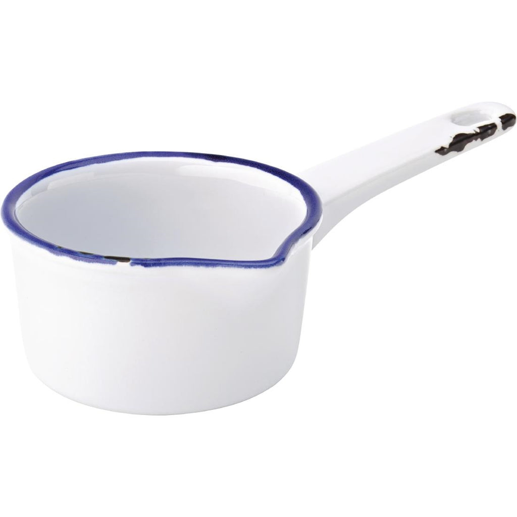 Utopia Avebury Blue Milk Pan 95mm (Pack of 12) - GM074 Utopia Crockery Utopia   