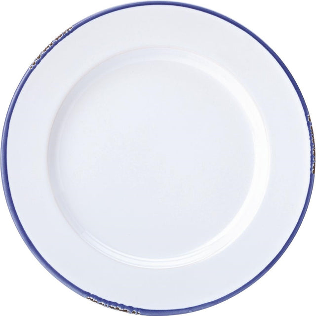 Utopia Avebury Blue Dinner Plate 260mm (Pack of 6) - GM078 Utopia Crockery Utopia   