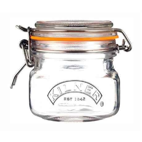 Kilner Clip Top Square Jar 250ml - CZ895  Kilner   