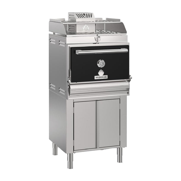 Mibrasa Charcoal Oven with Cupboard and Heating Rack HMB AB SB 75 - HP837 Charcoal Ovens Mibrasa