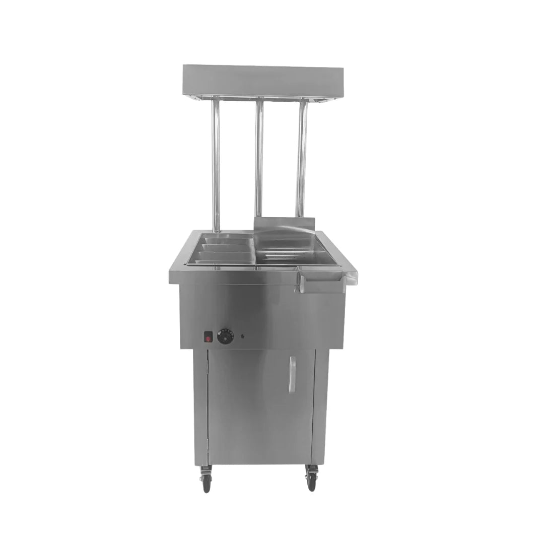 Hamoki Electric Free Standing Chip Dump Scuttle Fries Station CW-8A - 161009 Chip Scuttles & Dumps Bag Stations Hamoki   