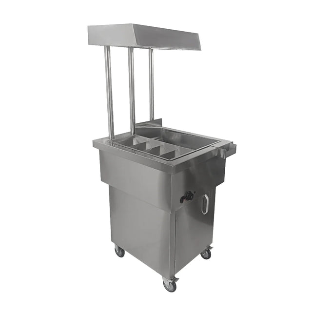 Hamoki Electric Free Standing Chip Dump Scuttle Fries Station CW-8A - 161009 Chip Scuttles & Dumps Bag Stations Hamoki   