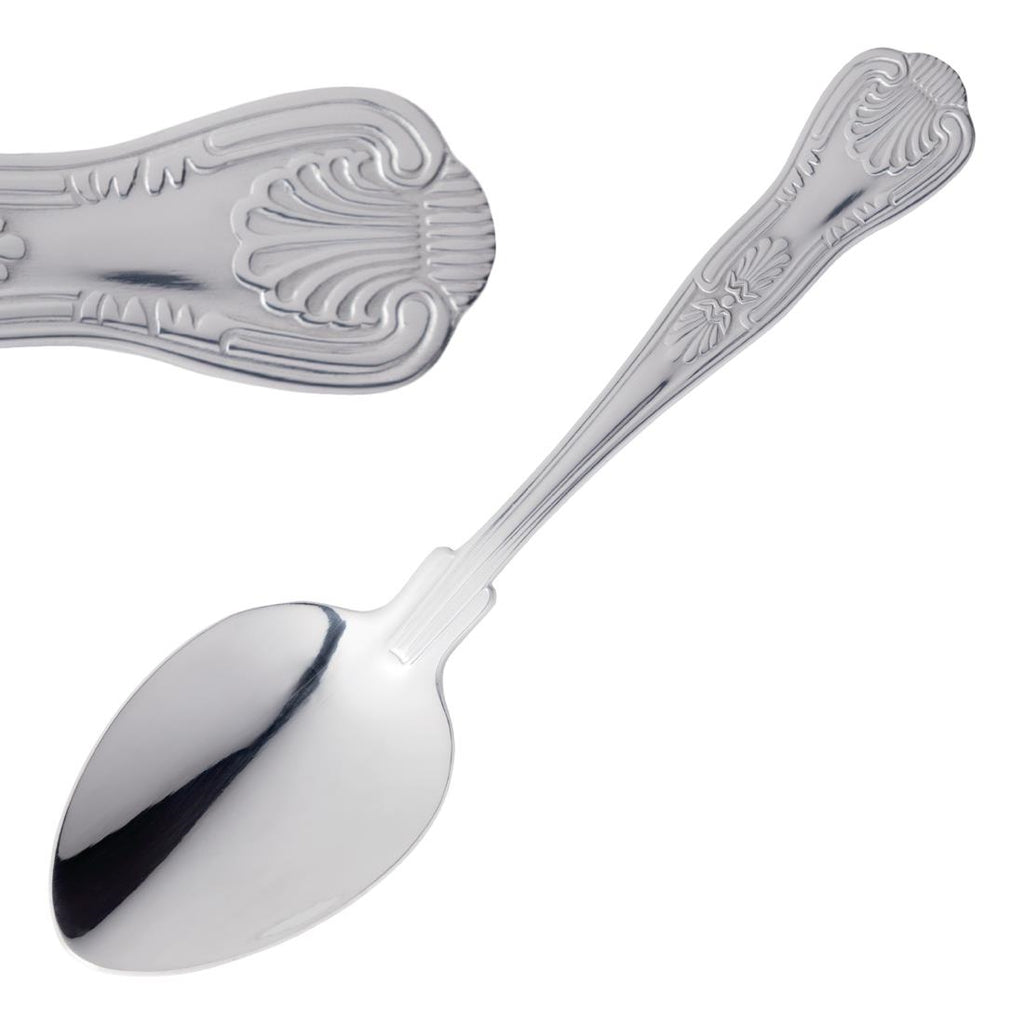 Olympia Kings Dessert Spoon (Pack of 12) - D687 Spoons Olympia