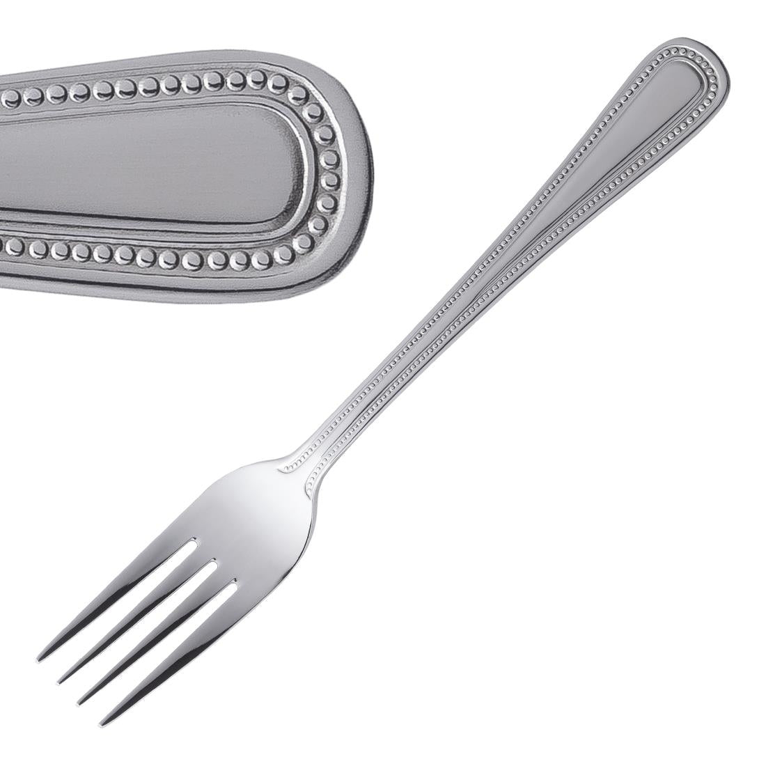 Olympia Bead Dessert Fork (Pack of 12) - C128 Olympia Cutlery Olympia   