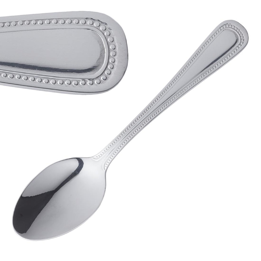 Olympia Bead Teaspoon (Pack of 12) - C130 Olympia Cutlery Olympia   