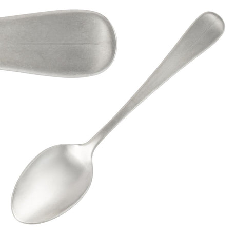 Pintinox Baguette Stonewashed Dessert Spoon (Pack of 12) - GN783 Spoons Pintinox