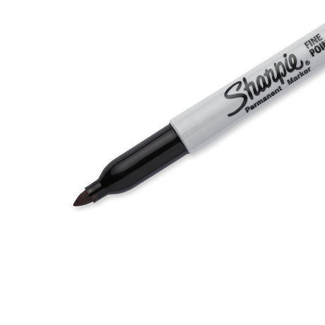 Sharpie Fine Permanent Marker Black (Pack of 12) - DE702  Sharpie   