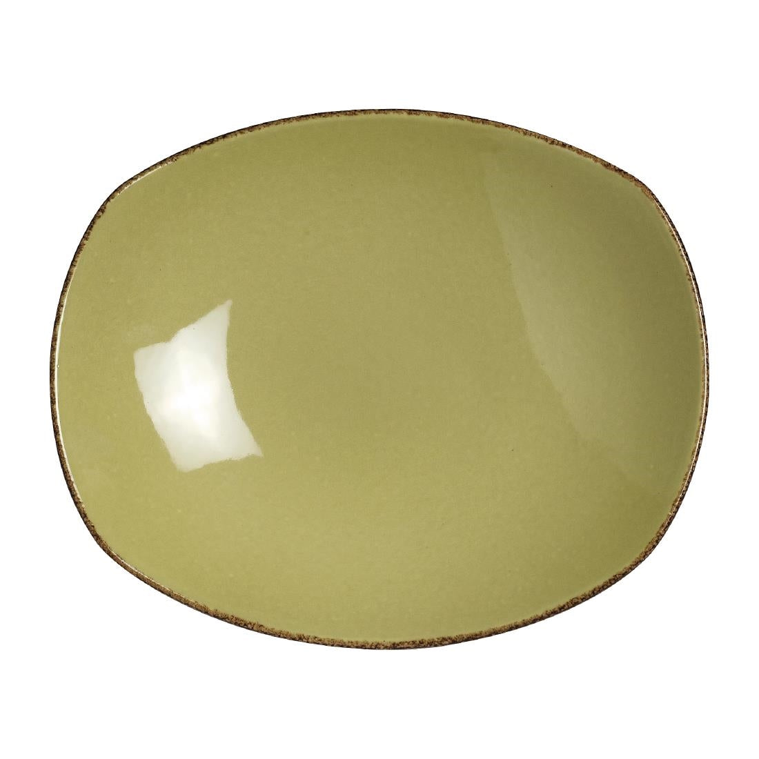 Steelite Terramesa Olive Zest Platters 255mm (Pack of 12) - V7167 Steelite Performance Steelite   