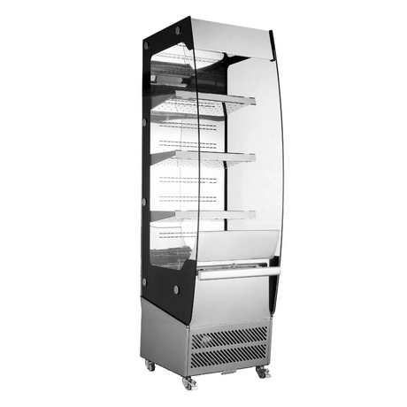 Hamoki Chilled Deli Patisserie Glass Upright Display Fridge 220 Litre - 251018 Refrigerated Floor Standing Display Hamoki   