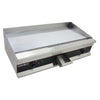 Hamoki 2 Burner Electric Countertop Griddle Chrome Plated 1000mm Wide - 291010 Electric Griddles Hamoki