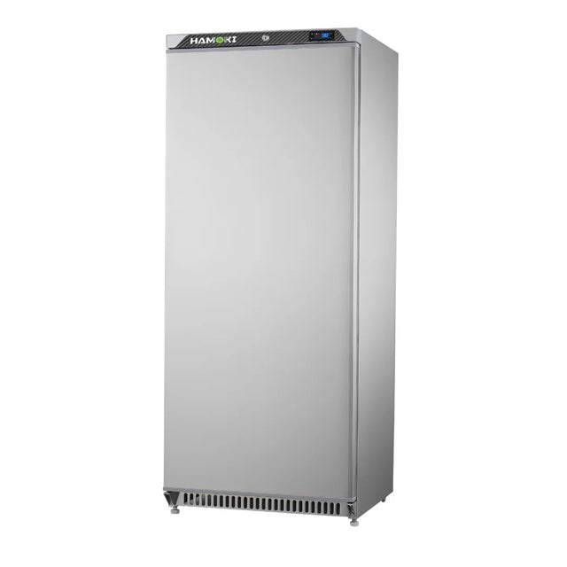 Hamoki Single Door Upright Storage Refrigerator 411 Litre Stainless Steel - 311006 Refrigeration Uprights - Single Door Hamoki   