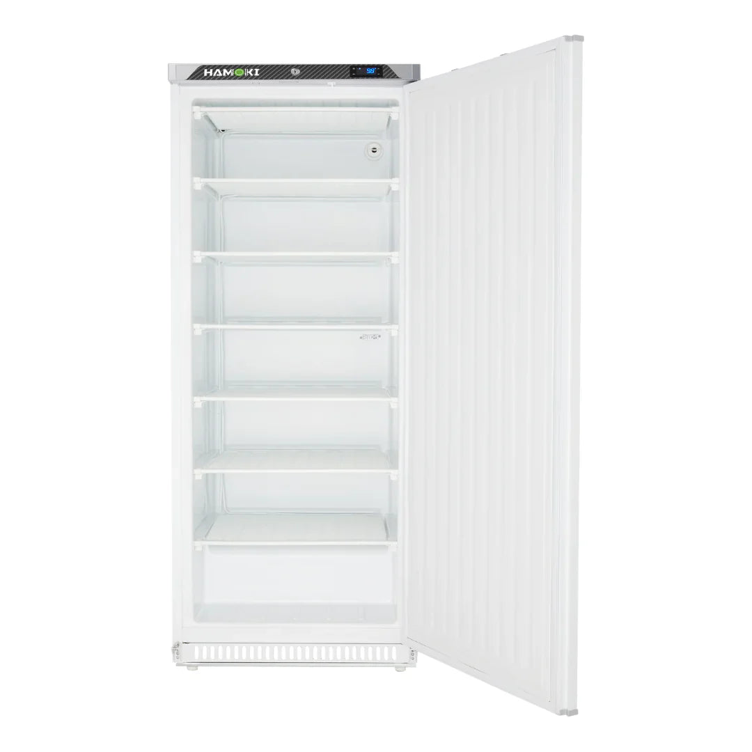 Hamoki Single Door Upright Storage Refrigerator 411 Litre Stainless Steel - 311006 Refrigeration Uprights - Single Door Hamoki   