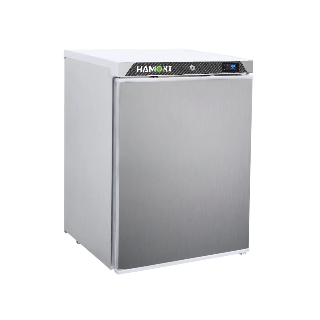 Hamoki Single Door Undercounter Storage Refrigerator 99 Litre Stainless Steel - 311012 Refrigeration - Undercounter Hamoki   