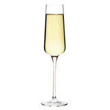 Olympia Claro One Piece Angular Champagne Flute 260ml (Pack of 6) - CS467 Champagne Glasses Olympia   