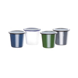 Olympia Enamel Tumbler Grey 310ml (Pack of 6) - DC393 Olympia Crockery Olympia   