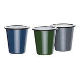 Olympia Enamel Tumbler Grey 310ml (Pack of 6) - DC393 Olympia Crockery Olympia   