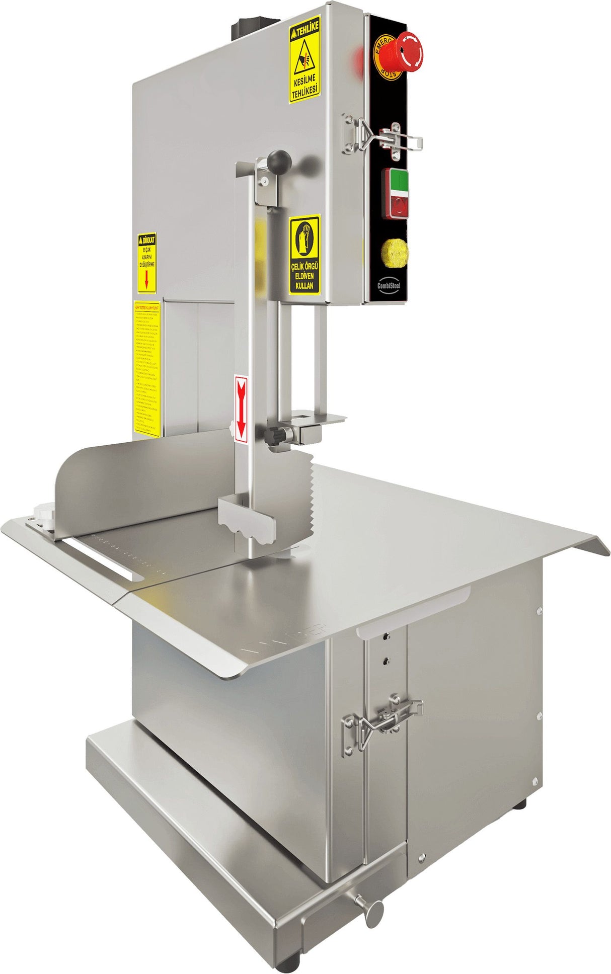 Combisteel Meat Bonesaw Bandsaw Countertop Model Stainless Steel - 7073.0025 Rumblers & Chippers Combisteel   