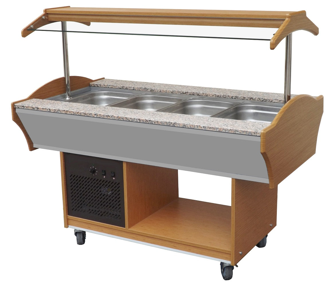 Combisteel Refrigerated Buffet GN 4/1 - 7077.0010 Buffet Displays - Refrigerated/Heated Combisteel   