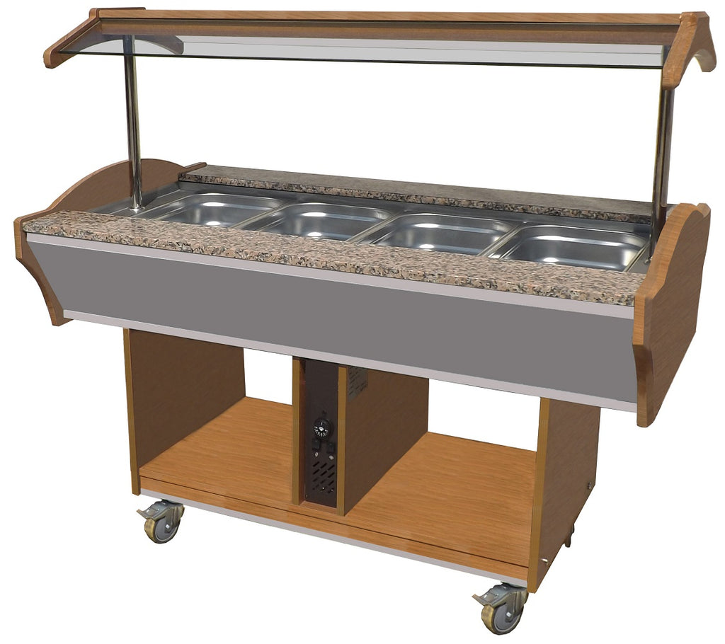 Combisteel Hot Buffet GN 4/1 - 7077.0025 Buffet Displays - Refrigerated/Heated Combisteel   