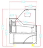 Combisteel Wesley Refrigerated Serve Over 1340mm Wide - 7090.0085 Standard Serve Over Counters Combisteel   