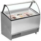 ISA Ventilated Scoop Ice Cream Display 10 x 5 Litre - BERMUDA RV10 Ice Cream Display Freezers ISA   