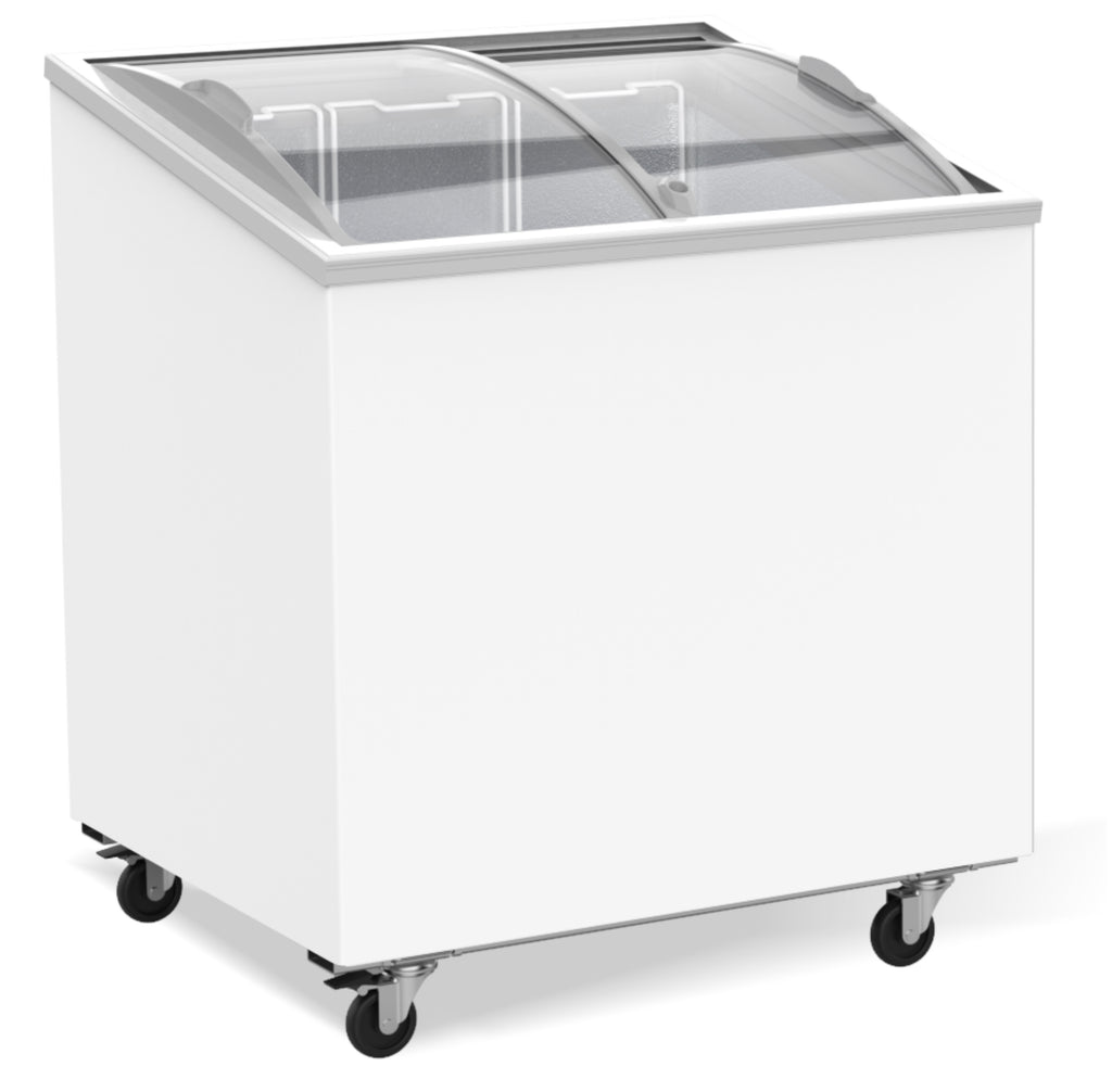 Combisteel Chest Freezer Glass Cover 198 L - 7151.1000 Display Chest Freezers Combisteel   