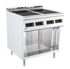 Combisteel Base 700 Induction Electric Range 4 Pl. - 7178.0575 Induction Hobs Combisteel   