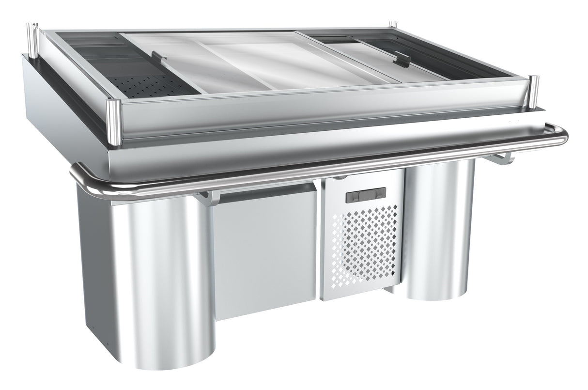 Combisteel Refrigerated Fish Counter - 7178.0900 Fish Serve Over Counters Combisteel   