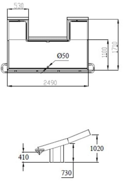 Combisteel Fish Counter - 7178.0910 Fish Serve Over Counters Combisteel   