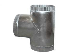 Combisteel T-Piece 90 Degree Complete Diameter 250 - 7215.0115 Aluminium Pipe Extraction Ducting Combisteel   