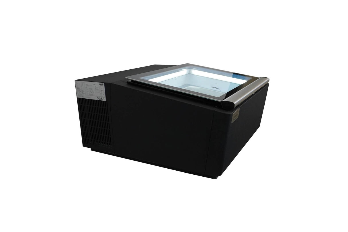 Combisteel Ice Cream Counter Top Compact Display Freezer 3 x 5 Litre - 7292.0010 Ice Cream Display Freezers Combisteel   