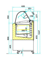 Combisteel Ice Cream Display Fiji 4 - 7295.0005 Ice Cream Display Freezers Combisteel   