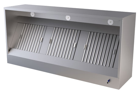 Combisteel 950 Wall-Mounted Hood Box Model 1200 - 7333.0635 Kitchen Canopies & Cooker Hoods Combisteel   