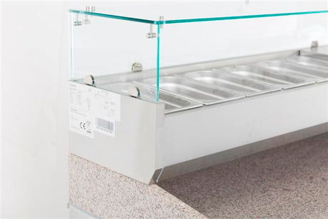 Combisteel Refrigerated Counter Top 1/4 GN - 7450.0005 VRX Topping Units Combisteel   