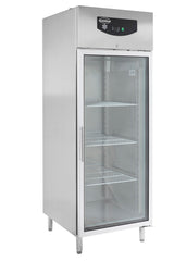 Combisteel Freezer Stainless Steel 1 Glass Door - 7450.0150 Upright Glass Door Freezers Combisteel   