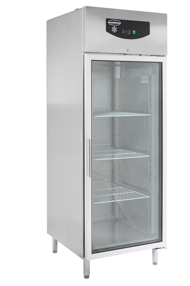 Combisteel Refrigerator Stainless Steel 1 Glass Door - 7450.0152 Upright Glass Door Freezers Combisteel   