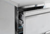 Combisteel Refrigerated Counter 2 Drawers - 7450.0735 Counter Fridges With Drawers Combisteel   