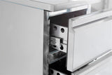 Combisteel Refrigerated Counter 2 Drawers - 7450.0735 Counter Fridges With Drawers Combisteel   