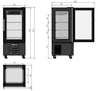 Combisteel Refrigerated Dessert Show Display 1500 - 7450.0840 Refrigerated Floor Standing Display Combisteel   