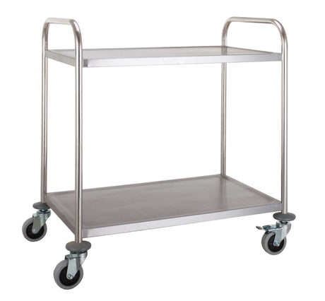 Combisteel Trolley Flat-Packed 2 Shelves - 7455.1150 Service Trolleys Combisteel   