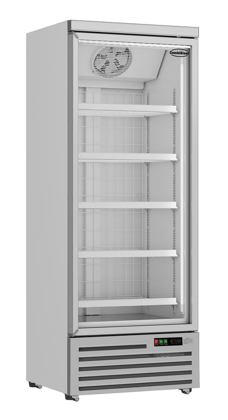 Combisteel Freezer 1 Glass Door Jde-600F - 7455.2214 Upright Glass Door Freezers Combisteel   