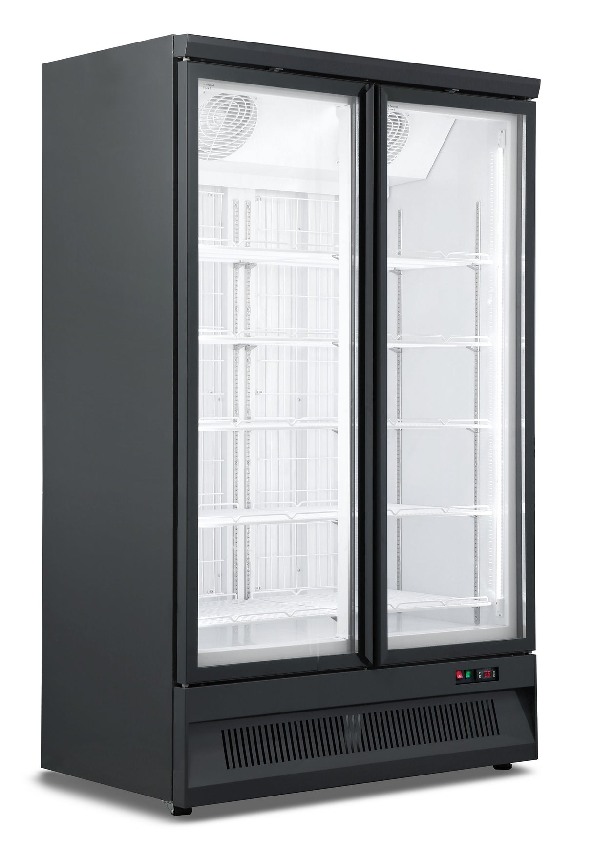 Combisteel Freezer 2 Glass Doors Svo-1000F - 7455.2915 Upright Glass Door Freezers Combisteel   