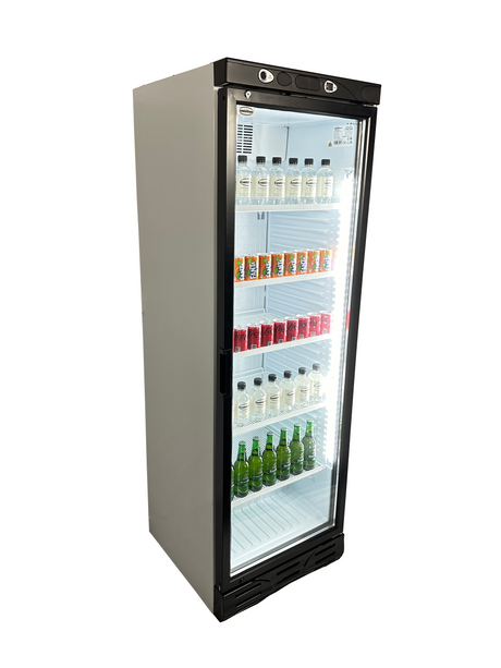 Combisteel Refrigerator 1 Glass Door 382L - 7464.0095 Upright Glass Door Fridges Combisteel   