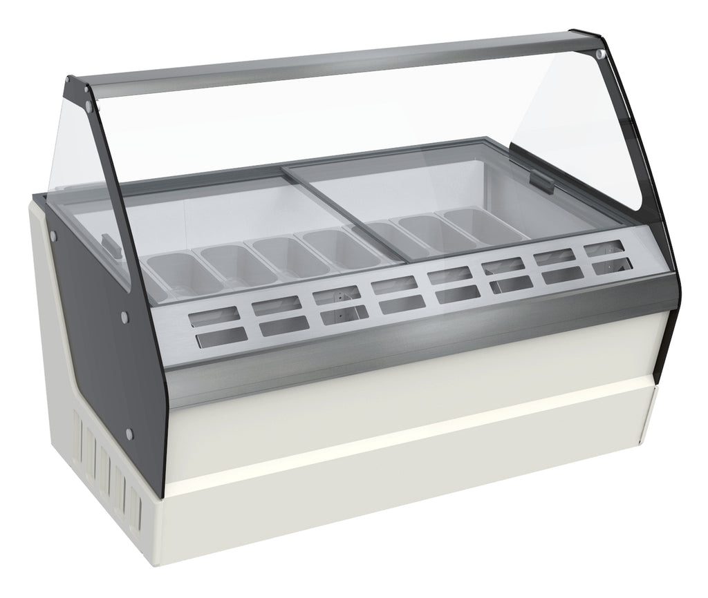 Combisteel Ice Cream Display Hawai 16X 5Ltr - 7472.0115 Ice Cream Display Freezers Combisteel   