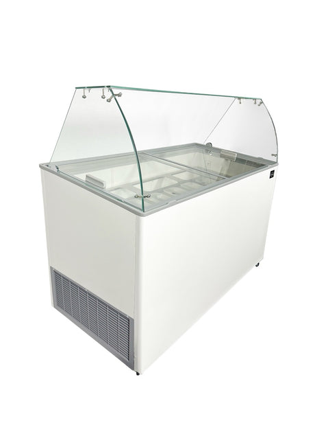 Combisteel Corsica Ice Cream Counter Display Freezer 6 x 5 Litre - 7472.0125 Ice Cream Display Freezers Combisteel   